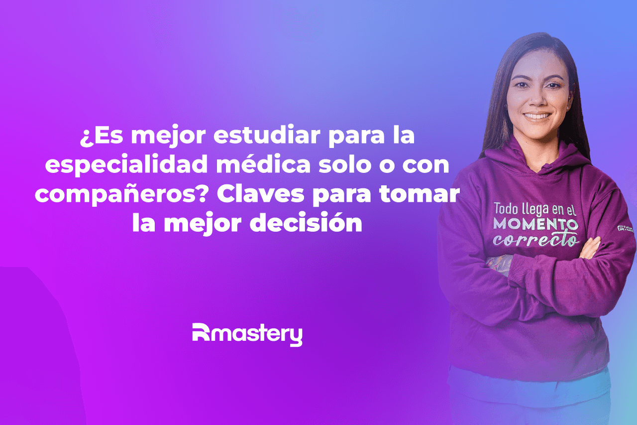 ¿Es mejor estudiar para la especialidad médica solo o con compañeros? Claves para tomar la mejor decisión